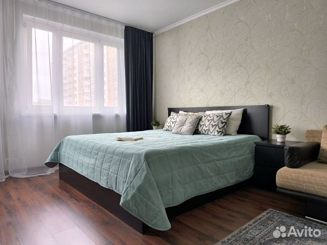

1-к. квартира, 42 м², 3 кровати