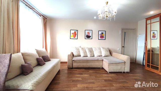 

1-к. квартира, 45,5 м², 3 кровати