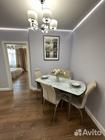 

1-к. квартира, 48 м², 2 кровати