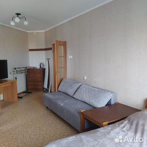 

1-к. квартира, 44 м², 3 кровати