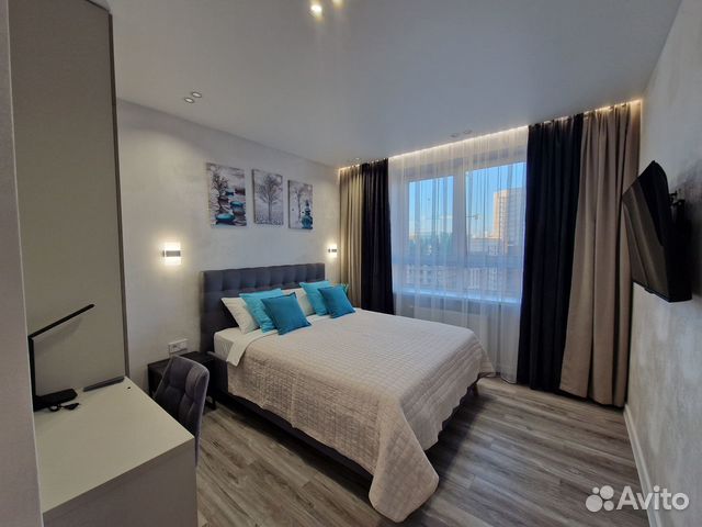 

1-к. квартира, 38 м², 2 кровати
