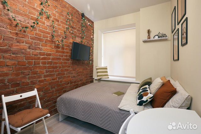 

Квартира-студия, 17 м², 1 кровать