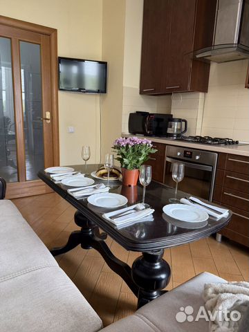 

1-к. квартира, 44 м², 3 кровати