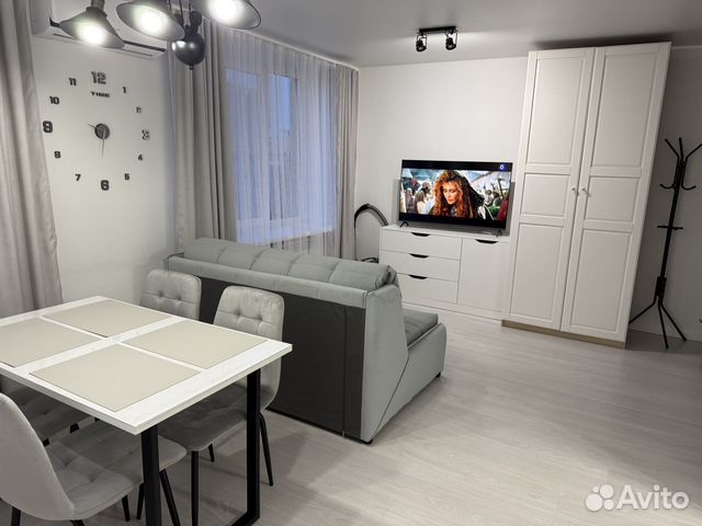 

Квартира-студия, 34 м², 2 кровати