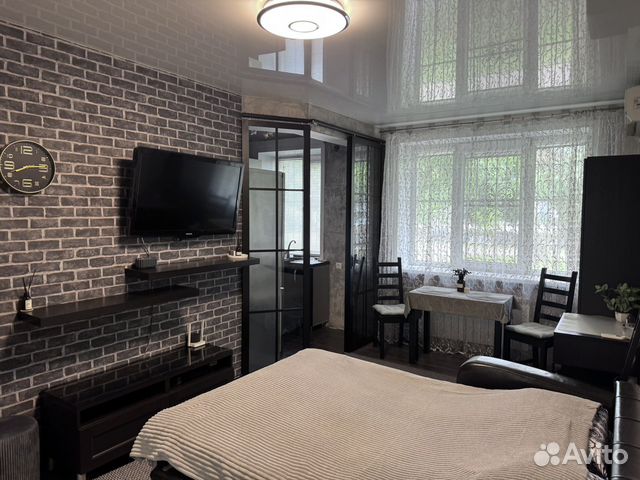

Квартира-студия, 45 м², 2 кровати