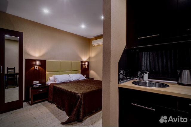 

Квартира-студия, 20 м², 2 кровати