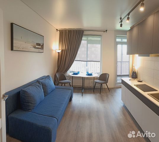 

Квартира-студия, 30 м², 2 кровати