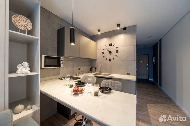 

Квартира-студия, 30 м², 2 кровати