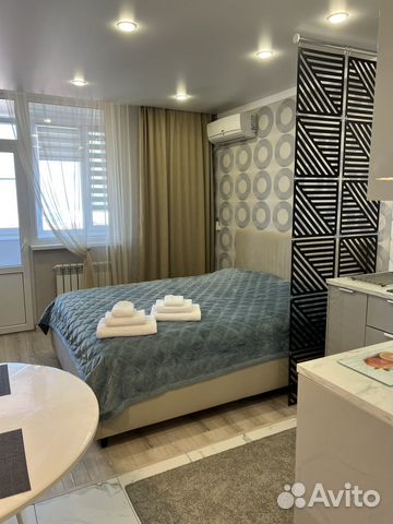 

Квартира-студия, 27 м², 2 кровати