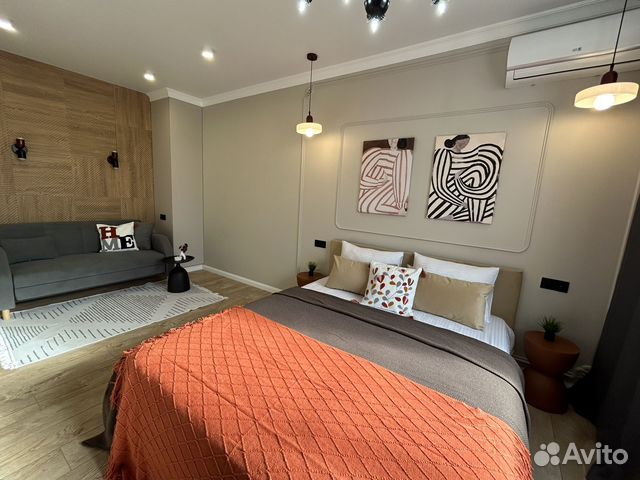 

1-к. квартира, 37 м², 2 кровати