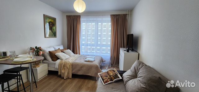 

Квартира-студия, 19 м², 2 кровати