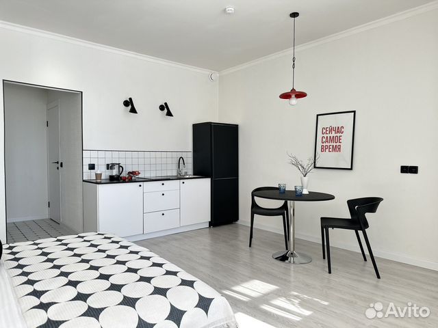 

Квартира-студия, 35 м², 1 кровать