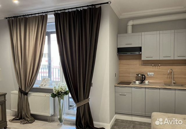 

Квартира-студия, 43 м², 3 кровати