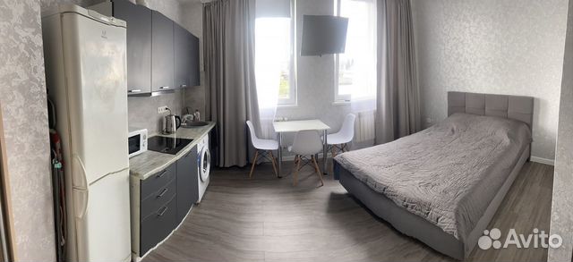 

Квартира-студия, 23,5 м², 2 кровати