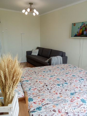 

1-к. квартира, 38 м², 2 кровати
