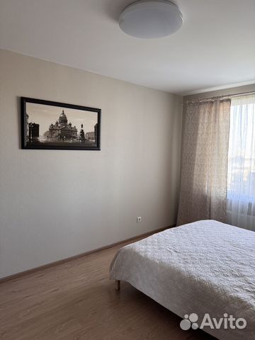 

1-к. квартира, 34 м², 2 кровати
