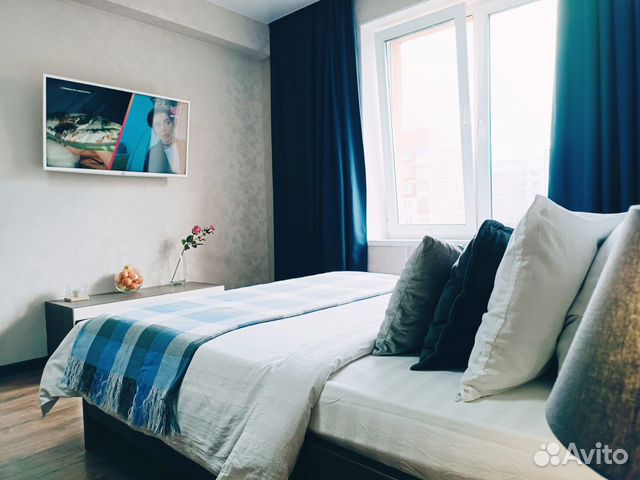

1-к. квартира, 48 м², 2 кровати