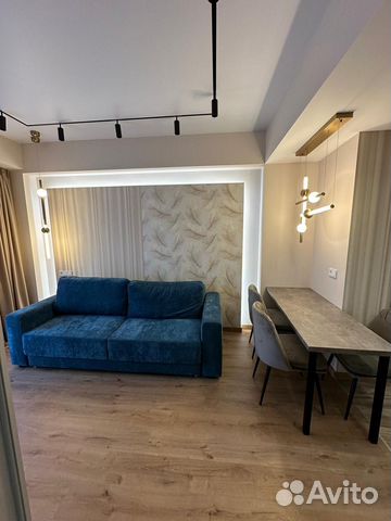 

1-к. квартира, 55 м², 2 кровати