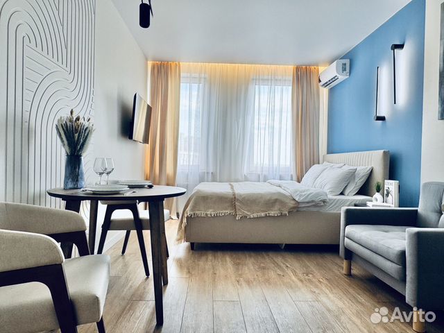 

Квартира-студия, 24 м², 2 кровати