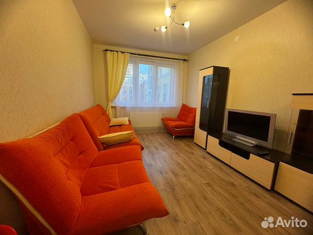 

1-к. квартира, 45 м², 2 кровати