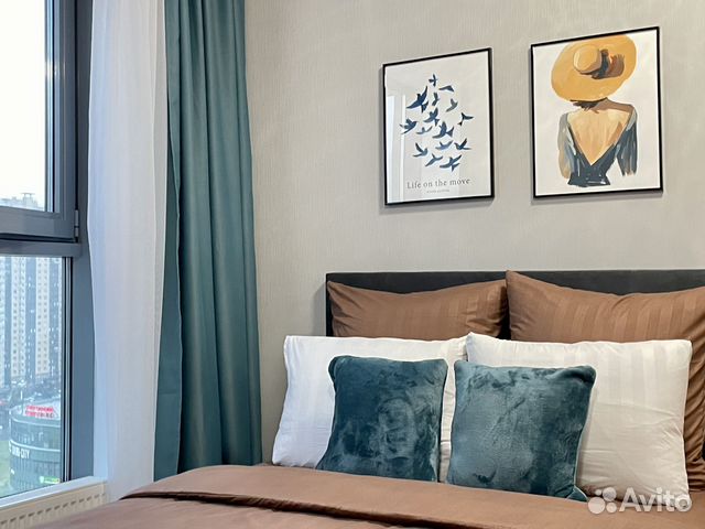 

Квартира-студия, 23 м², 2 кровати