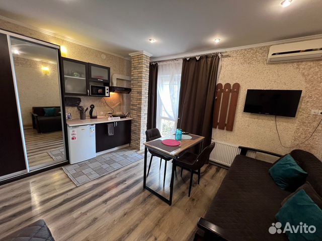 

Квартира-студия, 24 м², 2 кровати