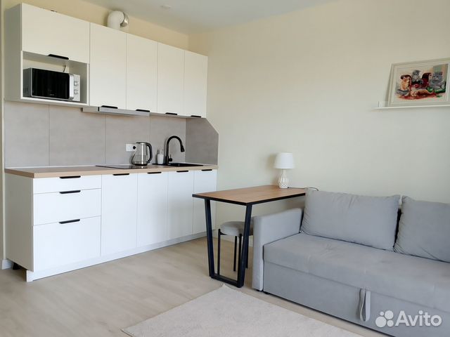 

Квартира-студия, 24 м², 2 кровати