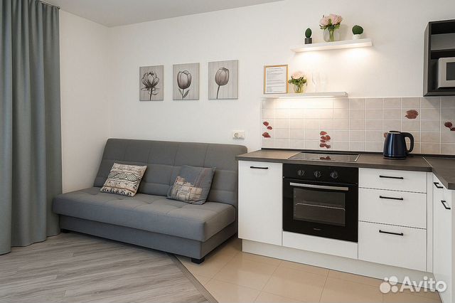 

Квартира-студия, 30 м², 2 кровати