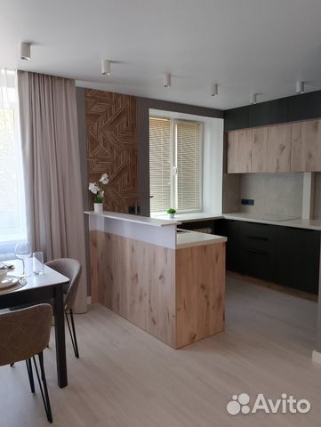 

1-к. квартира, 56,5 м², 2 кровати