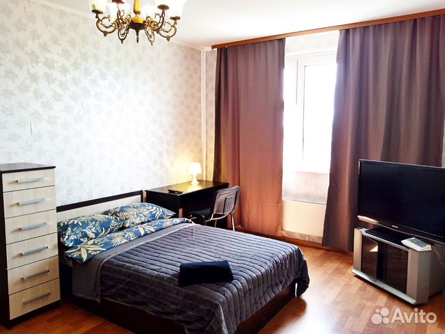 

1-к. квартира, 40 м², 2 кровати