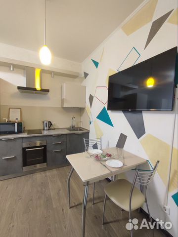 

Квартира-студия, 28 м², 2 кровати