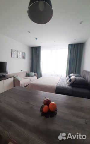 

Квартира-студия, 28 м², 2 кровати