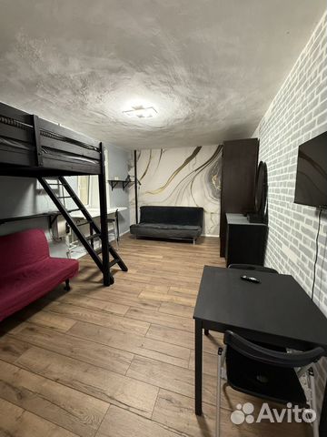 

1-к. квартира, 27 м², 3 кровати