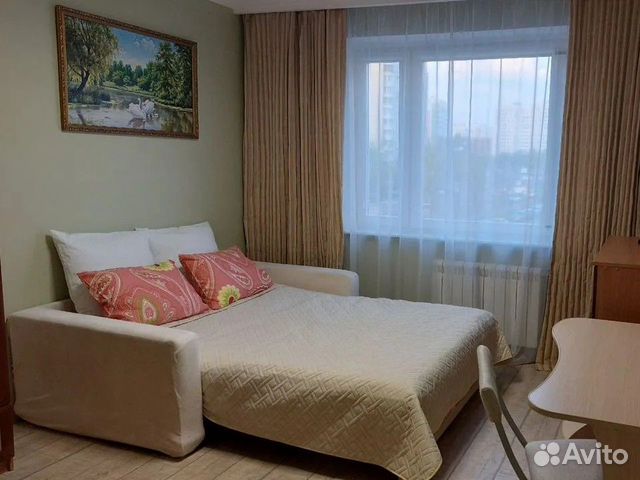 

1-к. квартира, 33 м², 3 кровати