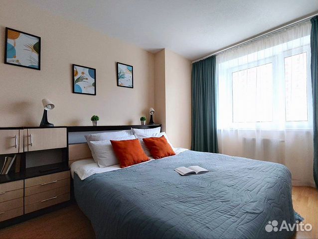 

1-к. квартира, 35 м², 2 кровати