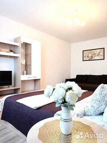 

1-к. квартира, 37 м², 2 кровати