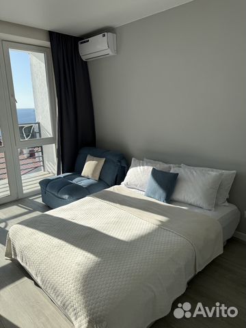 

Квартира-студия, 28 м², 2 кровати