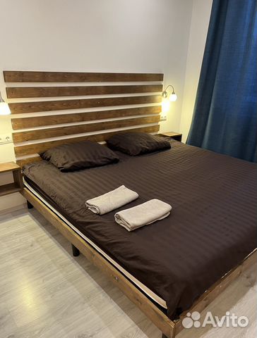 

Квартира-студия, 27 м², 2 кровати