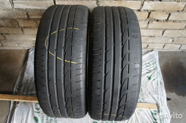 Летние шины бу R17 205/50/17 Bridgestone RFT пара
