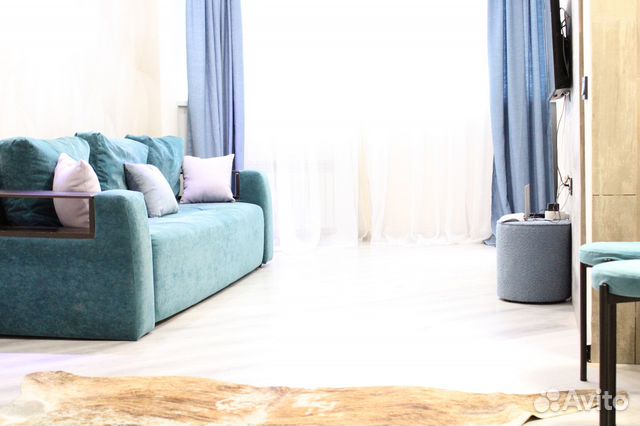 

1-к. квартира, 55 м², 2 кровати