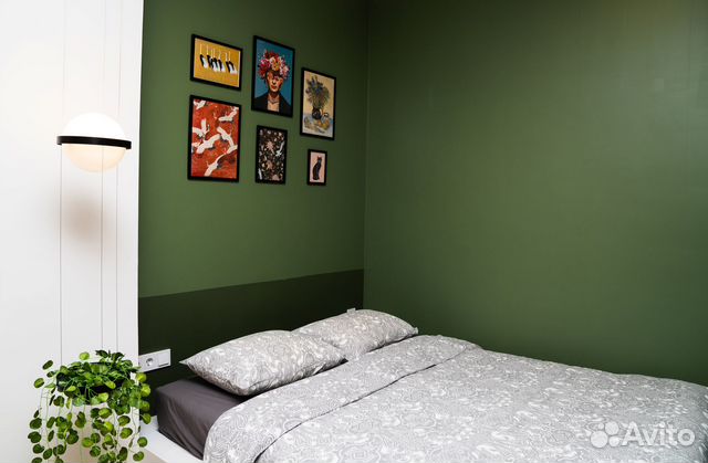 

Квартира-студия, 44 м², 2 кровати