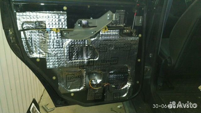 Шумоизоляция дверей автомобиля Шумоизоляция дверей автомобиля