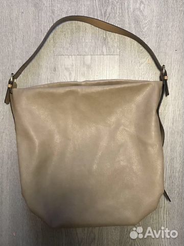 Сумка шоппер кожаная Zara basic