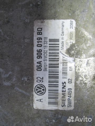 Блок управления двигателем Volkswagen Golf 4 AEH