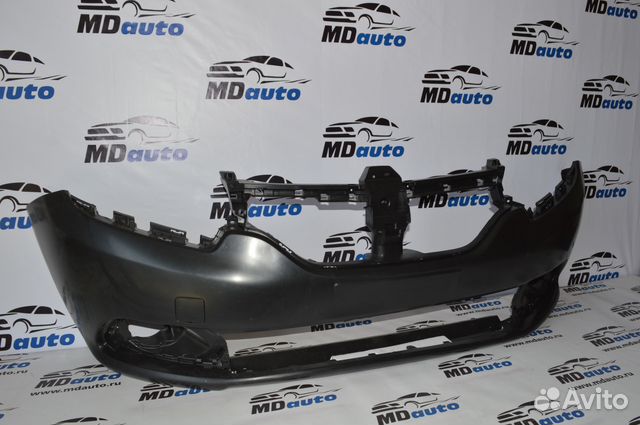 Бампер передний рено Логан с 2014 Бампер передний рено Логан с 2014