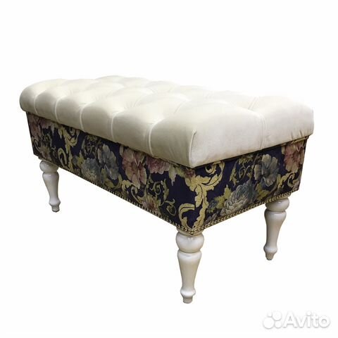 Банкетка Мальта-3, велюр Ameli-15