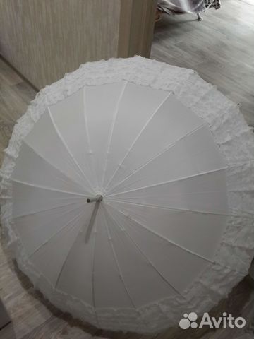 Свадебный зонт для фото сессии