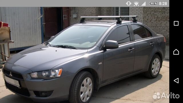 Багажник на крышу для Митсубиши Лансер 10 с 07+