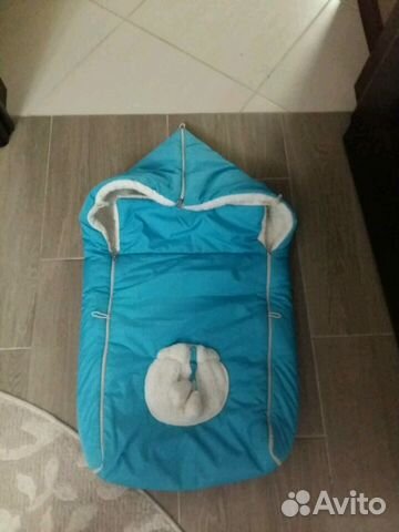 Конверт на натуральной овчине для малыша