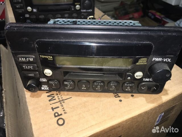 Магнитола штатная кассетная Toyota